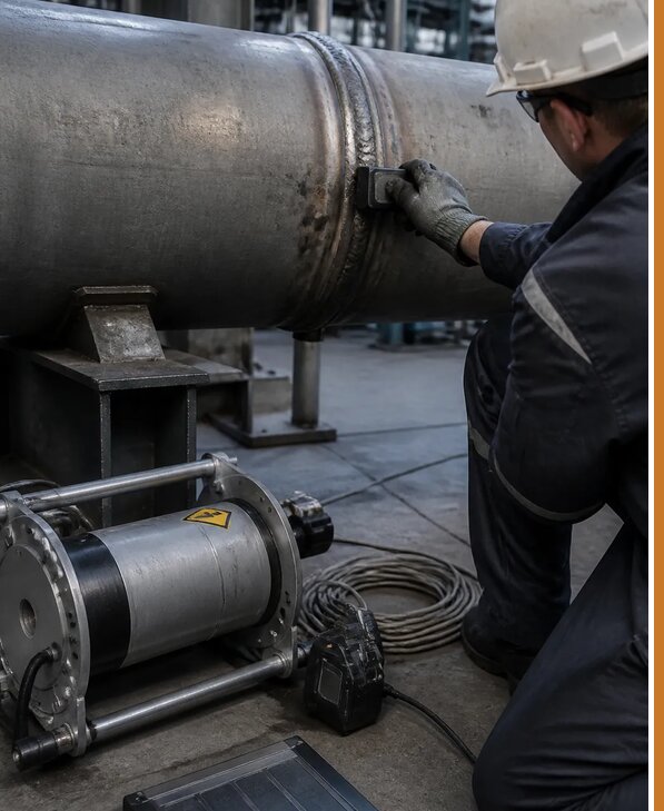 Радиографический контроль сварных соединений и оборудования в Нефтекамске