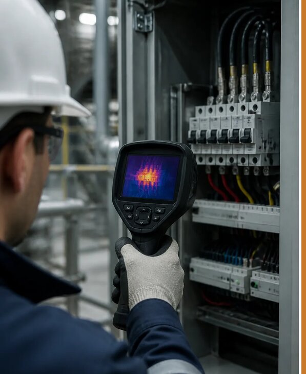 Тепловой контроль оборудования в Нефтекамске для безопасности работ